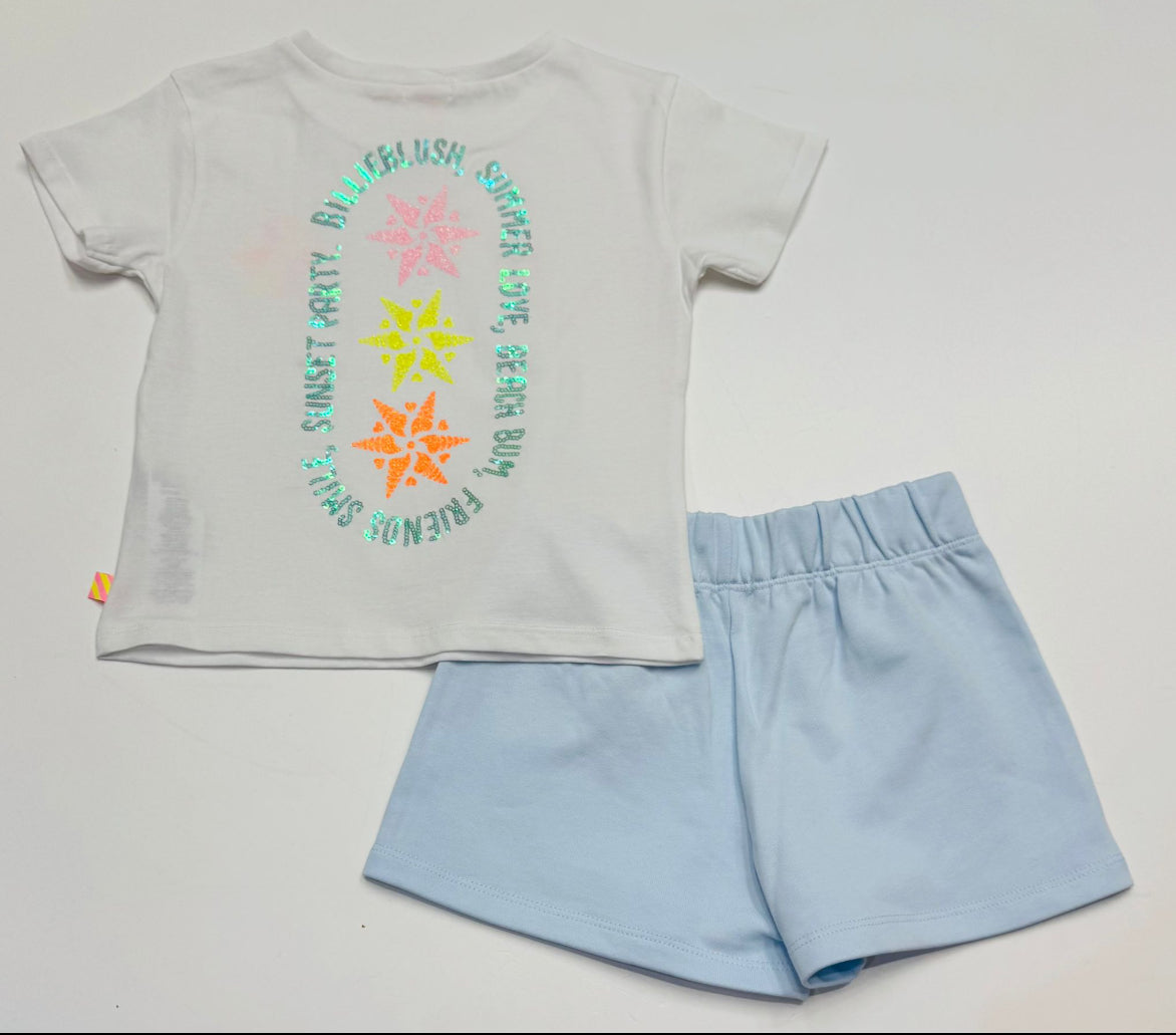 BILLIEBLUSH GIRLS SHORTS SET U20930/U20909