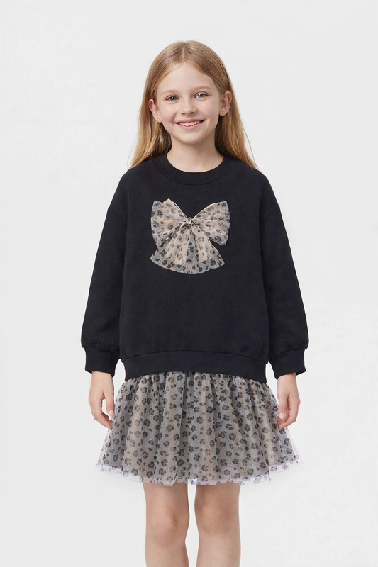 MAYORAL GIRLS BLACK TULLE SKIRT SET 4.936