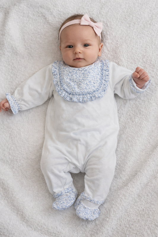 DEOLINDA BABY GIRL IRIS BABY GROW DBV26119