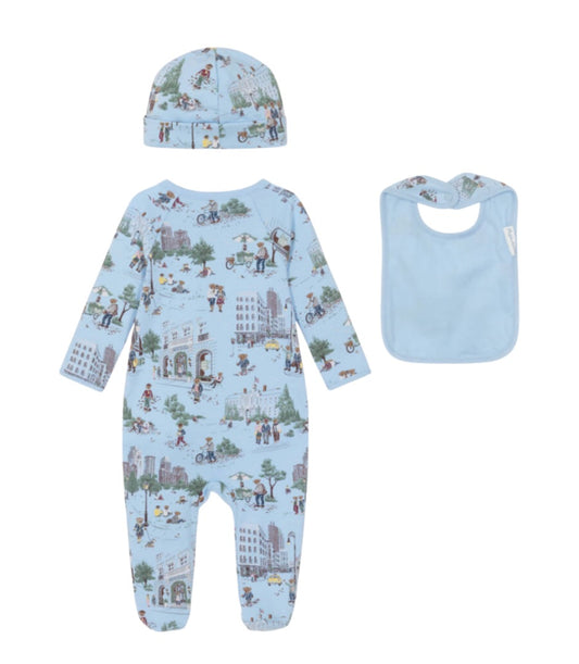 RALPH LAUREN BABY BOY BLUE GIFT SET