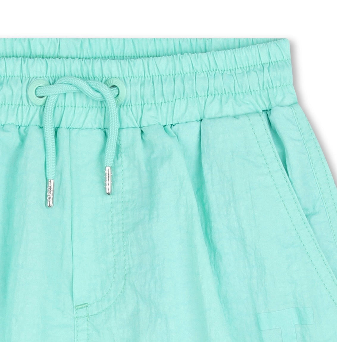HUGO GREEN SWIM SHORTS G01185