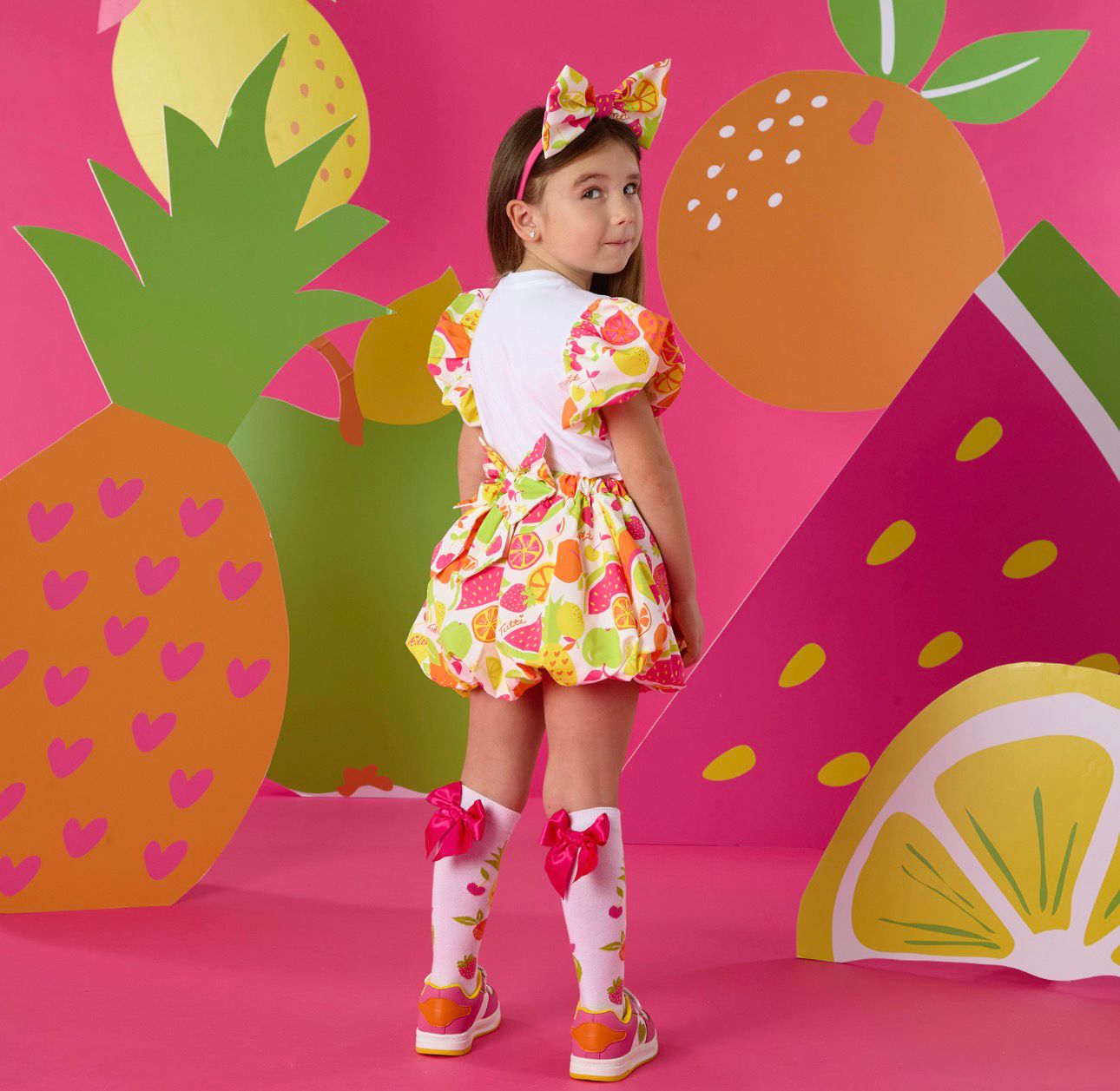 A DEE TIA TUTTI FRUITTI SKIRT SET