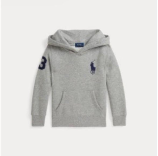 RALPH LAUREN GREY HOODED SWEATSHIRT 79316001
