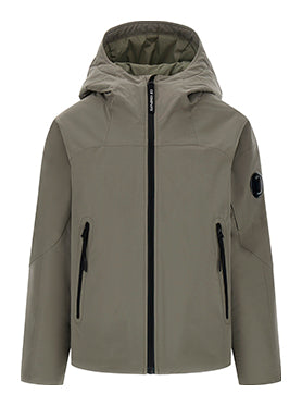 C.P. COMPANY PRO-TEK BOYS PADDED GREY JACKET CMS00G