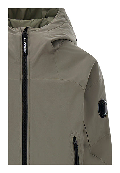 C.P. COMPANY PRO-TEK BOYS PADDED GREY JACKET CMS00G