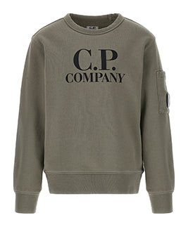 C.P.COMPANY BOYS GREY SWEATSHIRT CUF019