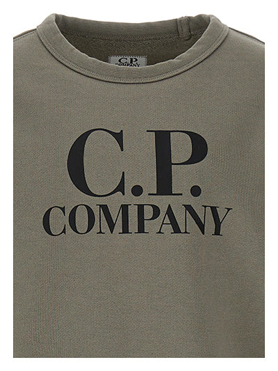 C.P.COMPANY BOYS GREY SWEATSHIRT CUF019