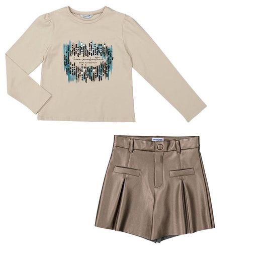 Mayoral Bermuda Shorts Set