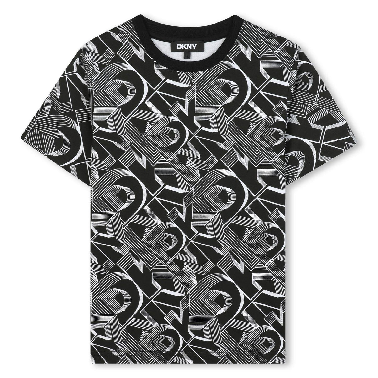 DKNY BLACK/WHITE T SHIRT D62461