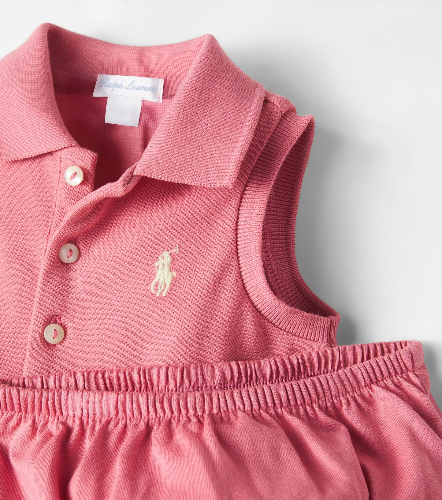 RALPH LAUREN BABY/TODDLER PINK DRESS 2815002