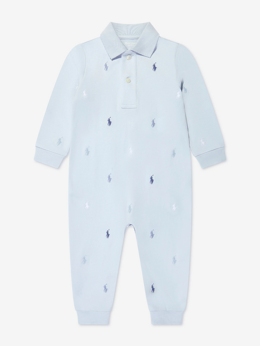 RALPH LAUREN BABY BLUE BABYGROW 76706001