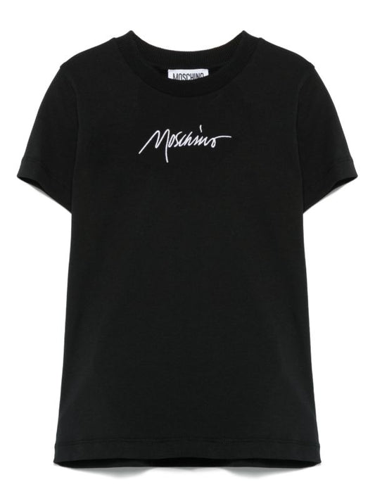 MOSCHINO BLACK T SHIRT HUM058