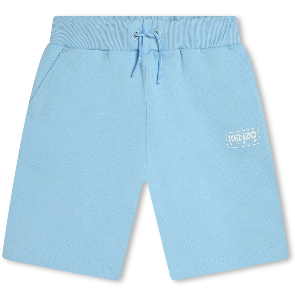 KENZO BOYS BERMUDA BLUE SHORTS