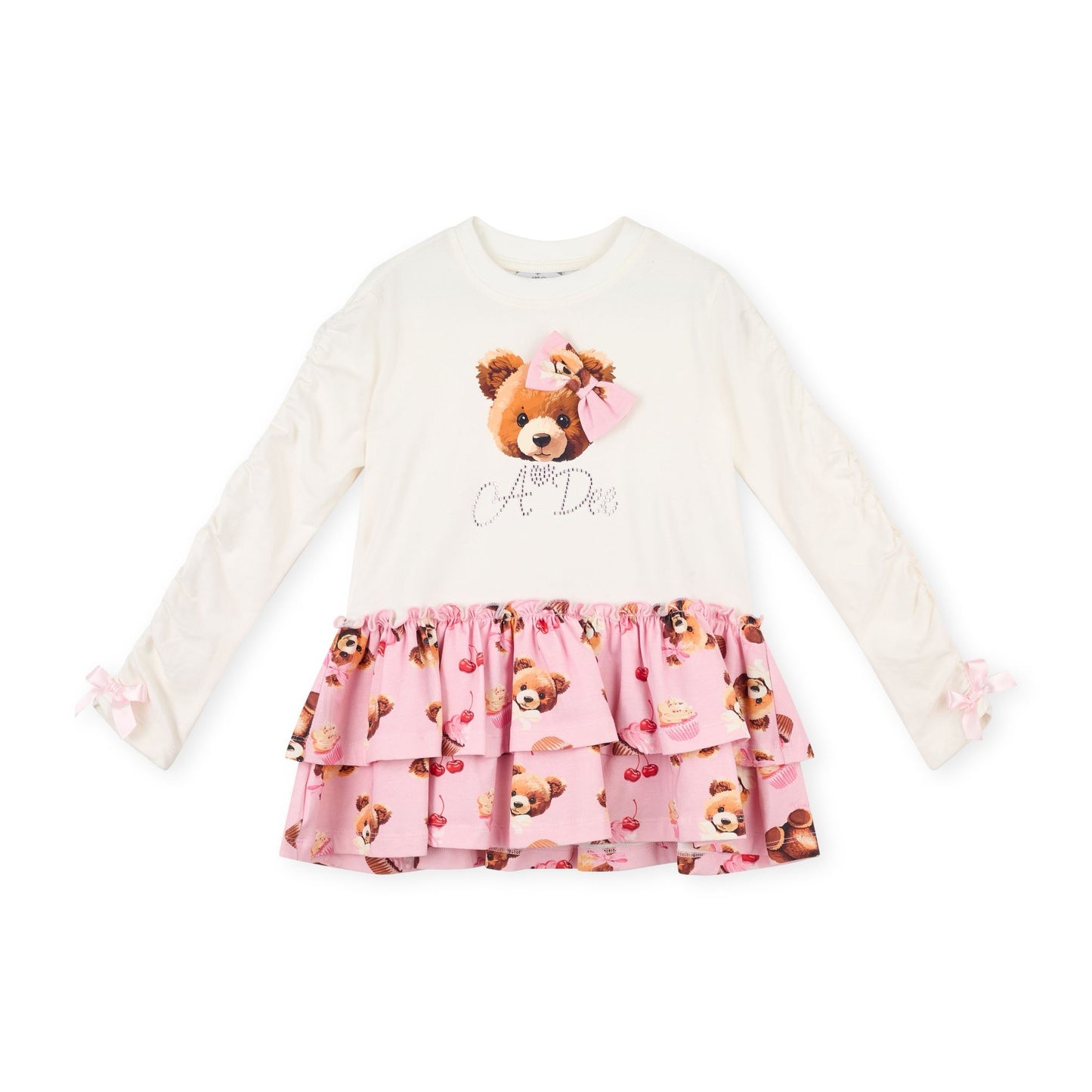 A DEE MADISON BEAR PRINT LEGGINGS SET W252510