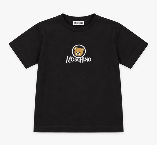 MOSCHINO BLACK MAXI T SHIRT HMM05W