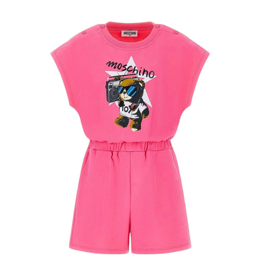 MOSCHINO PINK PLAYSUIT HDT001