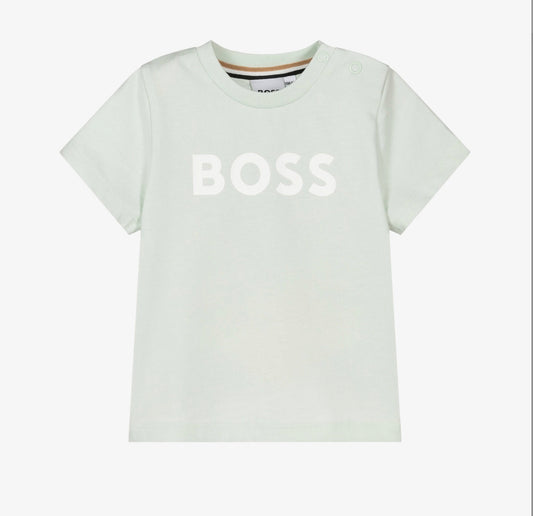 BOSS BABY/TODDLER SPROUT GREEN T SHIRT J52712