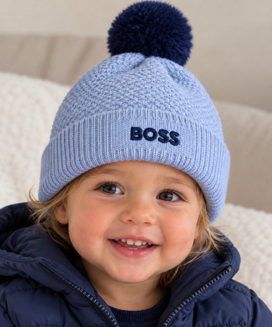 BOSS BABY BOY LAVENDER BLUE HAT J53576