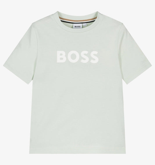 BOSS BOYS SPROUT GREEN T SHIRT J52711