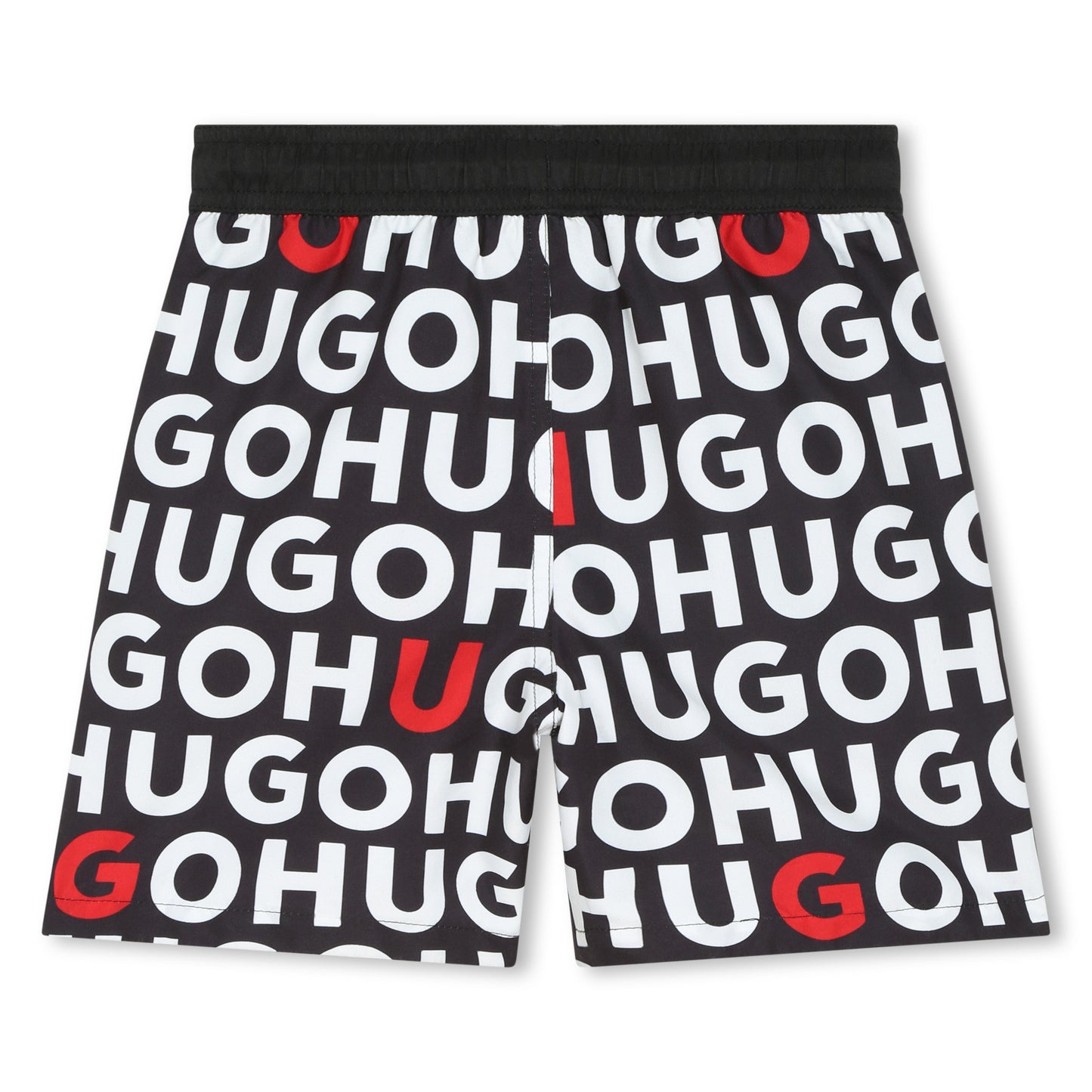 HUGO QUICK DRY SWIM SHORTS REPEAT LOGO