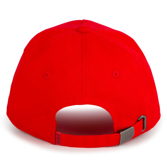 HUGO RED BASEBALL CAP
