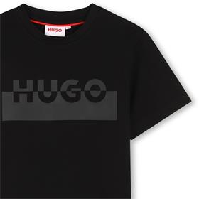 HUGO BOYS BLACK T SHIRT G00433