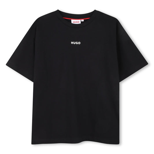 HUGO MAXI BLACK BOYS T SHIRT G00434