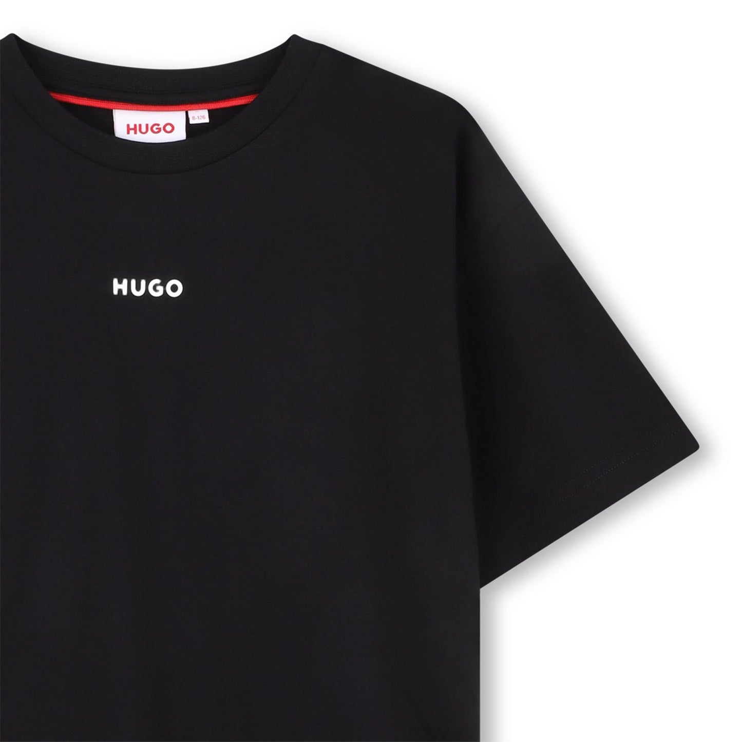 HUGO MAXI BLACK BOYS T SHIRT G00434