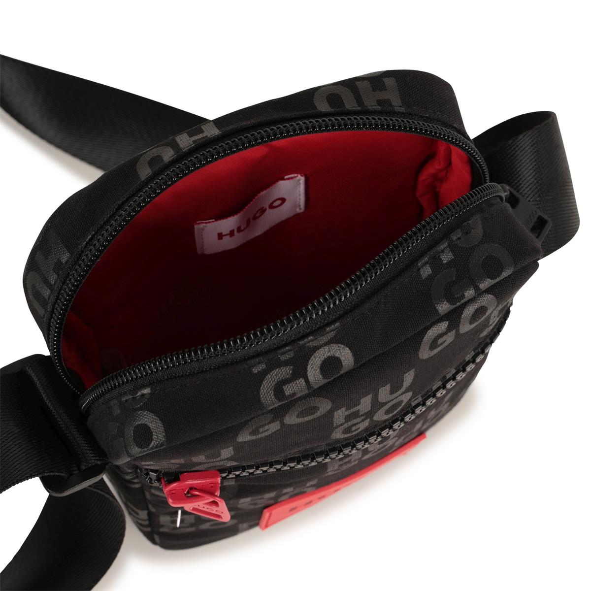 HUGO MESSENGER BLACK BAG G00555