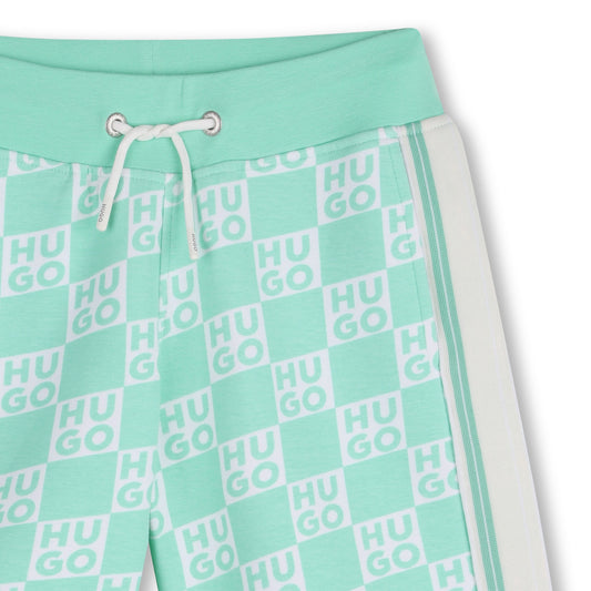 HUGO BOYS GREEN BERMUDAS SHORTS G00999