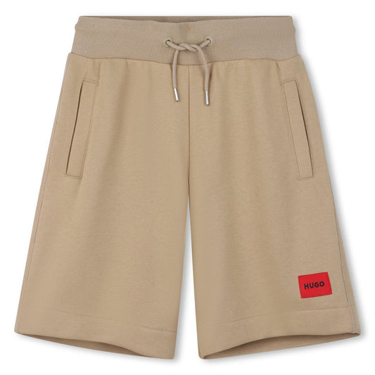 HUGO BOYS BEIGE BERMUDAS G01183