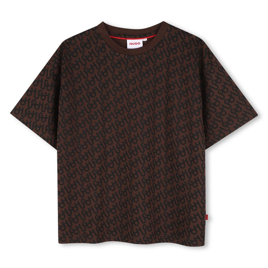 HUGO BOYS COFFEE T SHIRT G01249