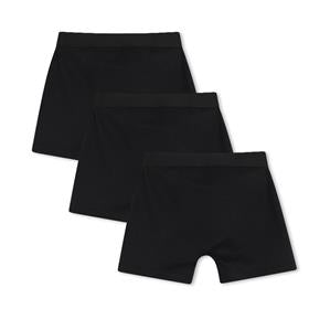 HUGO BOYS BLACK PCK 3 BOXER SHORTS G01348