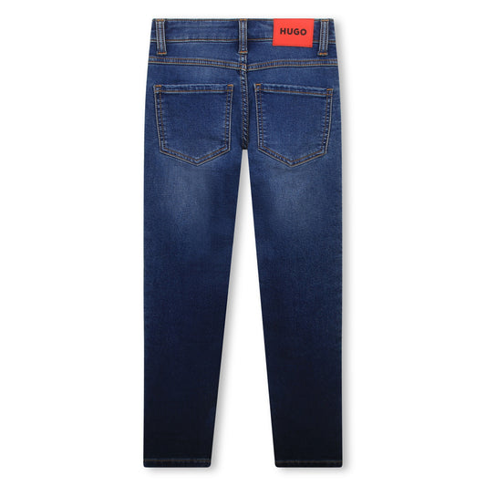 HUGO Boys Blue Denim Jeans **Slim Fit**