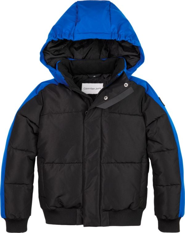 Calvin Klein black & blue jacket