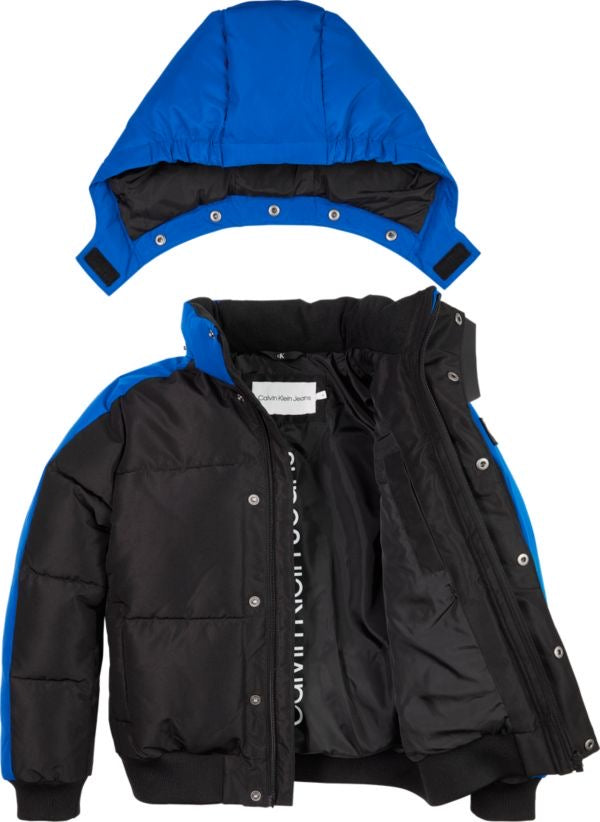 Calvin Klein black & blue jacket