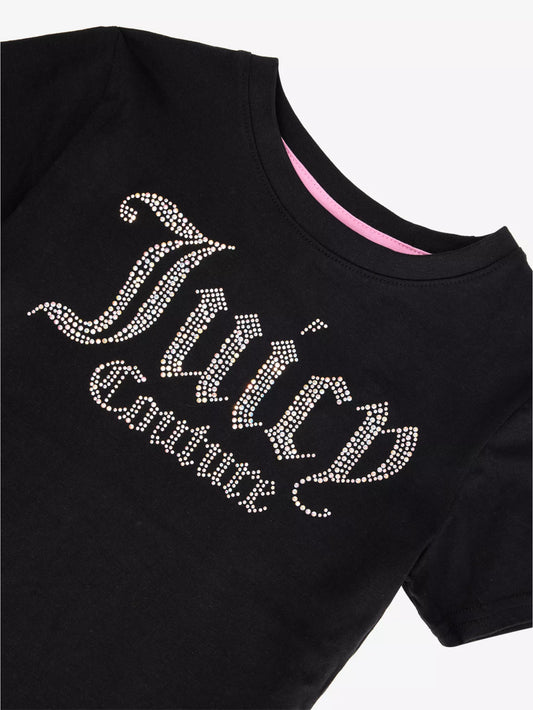 JUICY COUTURE BLACK T SHIRT 6409