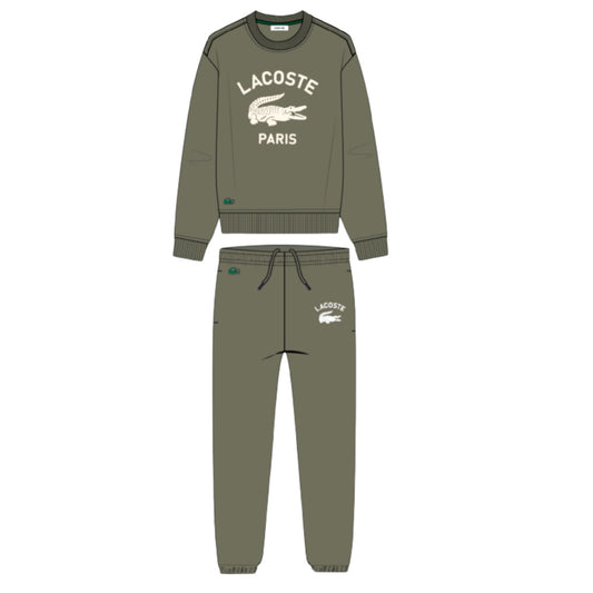 LACOSTE KHAKI BOY TRACKSUIT 847241