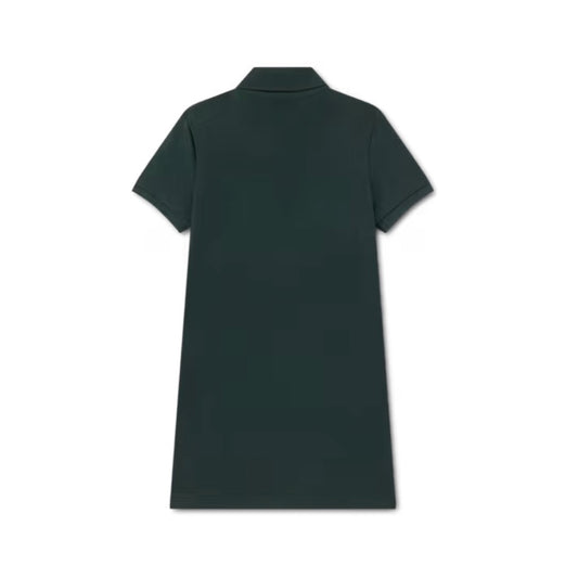 Lacoste Pique Polo Dress in Sinople Green 447066