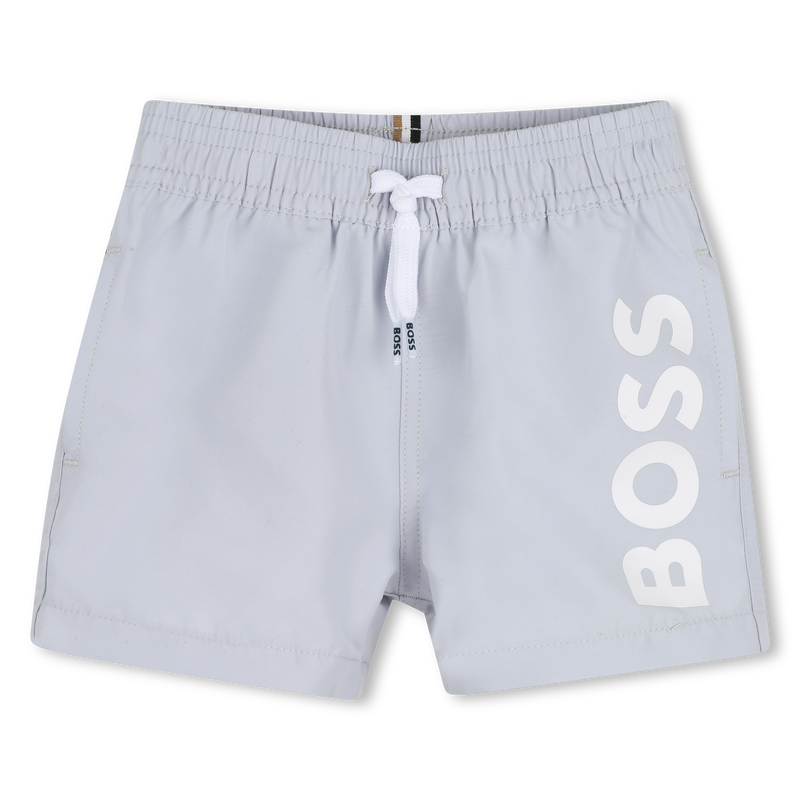 BOSS BABY/TODDLER PALE BLUE SWIM SHORTS J53172