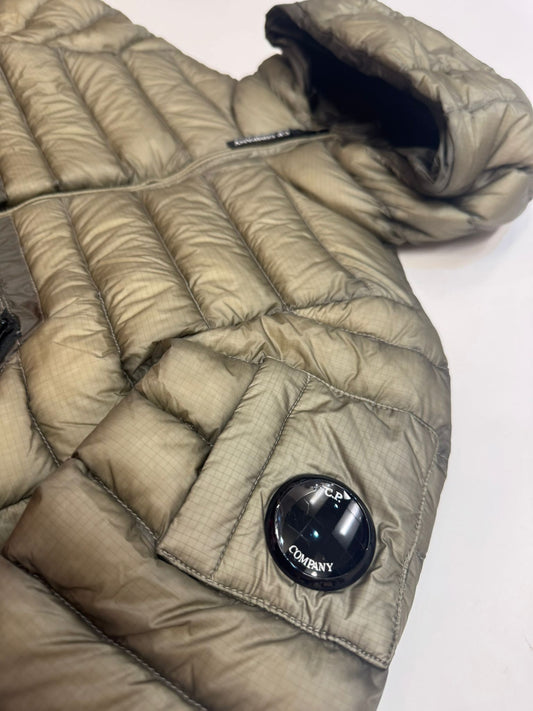 C.P.COMPANY BOYS GREY PADDED JACKET CNS00S
