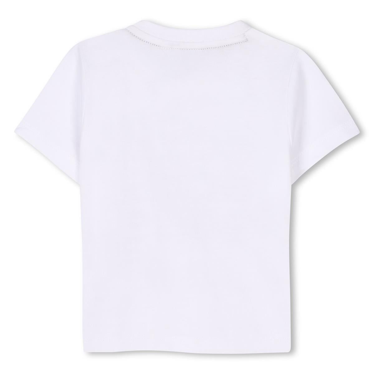 BOSS BOY BABY/TODDLER WHITE T SHIRT J52113