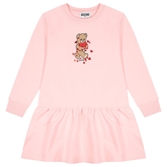 MOSCHINO GIRLS SUGAR ROSE DRESS HAV0H7