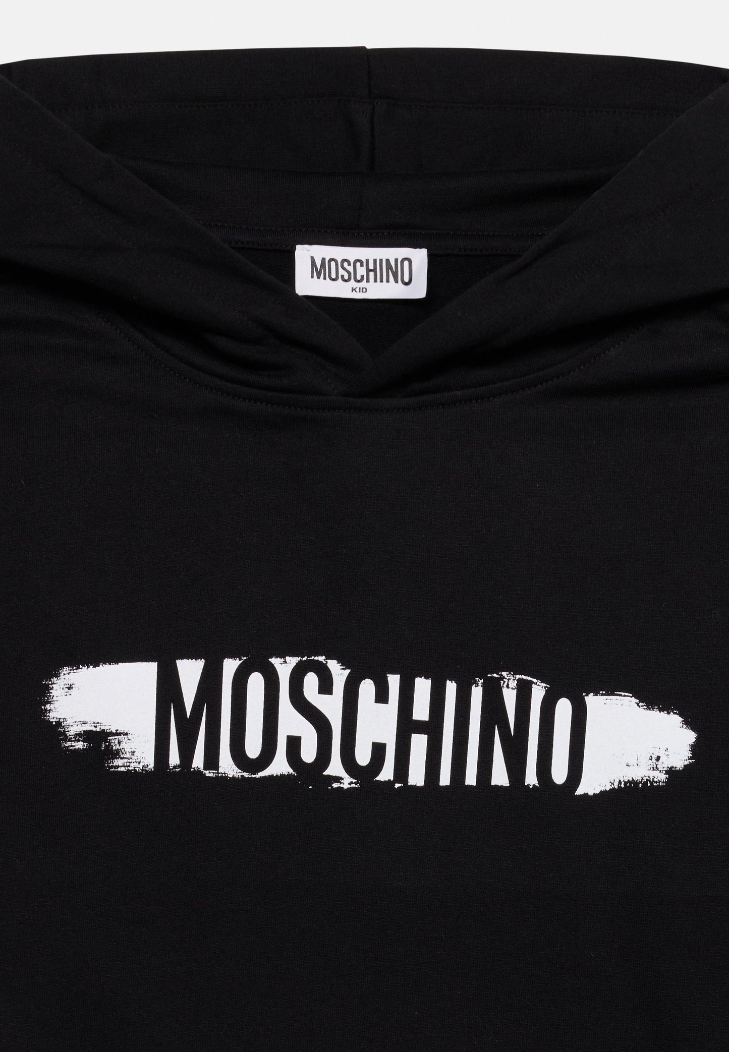 MOSCHINO BLACK HOODIE DRESS HDV0IC