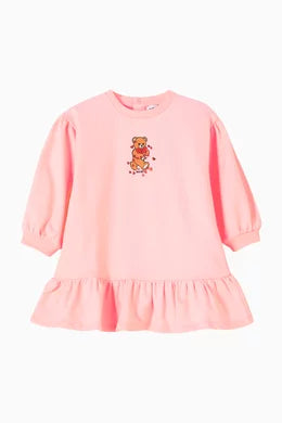 MOSCHINO BABY/TODDLER SUGER ROSE DRESS MAV0CW
