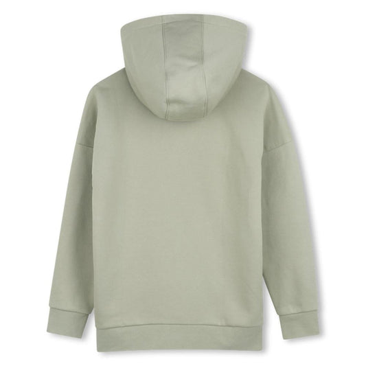 BOSS BOYS HOODY IN ELM GREEN J53396
