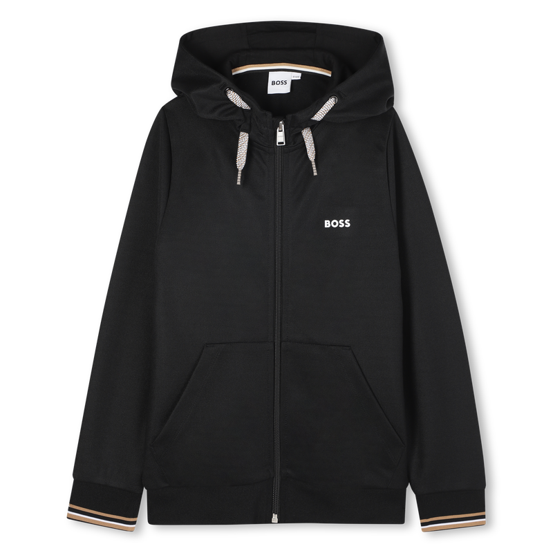 BOSS BOYS BLACK TRACKSUIT J52399