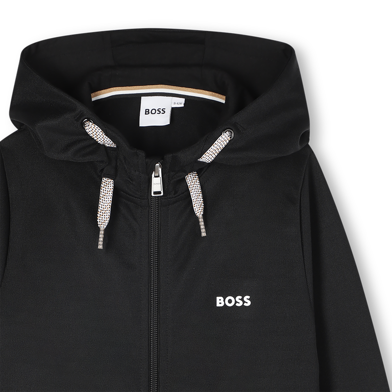 BOSS BOYS BLACK TRACKSUIT J52399