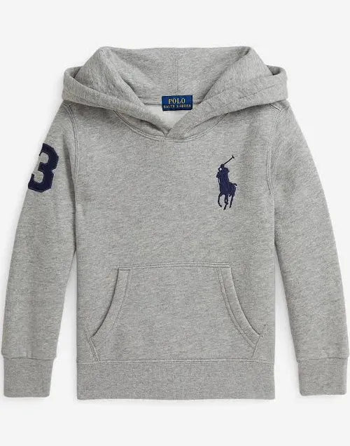 RALPH LAUREN GREY HOODED SWEATSHIRT 79316001
