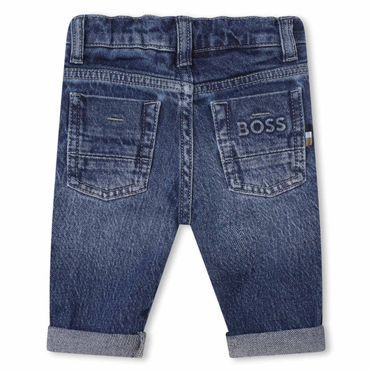 BOSS Baby Boys Soft Denim Jeans ** Regular fit** J04487